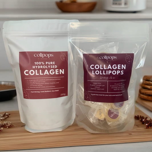 Collagen colipops