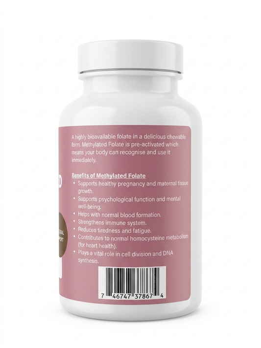 Methylated Folate - 60 tablets - Chewables